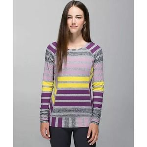 Lululemon Race Your Pace Crew Pullover Yum Yum Berry size 2